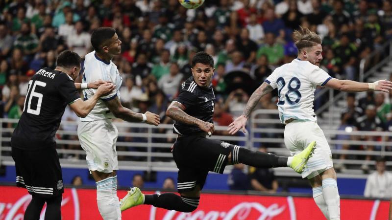 Die Argentinier gewannen gegen Mexiko mit 4:0