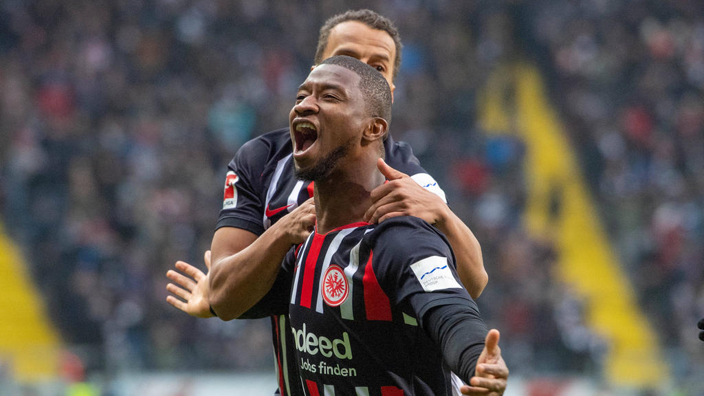 Almamy Touré steht bei Eintracht Frankfurt unter Vertrag