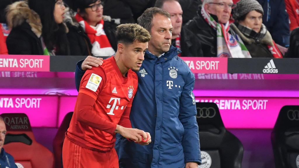 Philippe Coutinho vom FC Bayern lobte seinen Trainer Hansi Flick