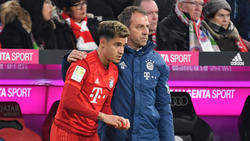 Philippe Coutinho (l.) wird am Samstag in der Anfangsformation des FC Bayern München stehen