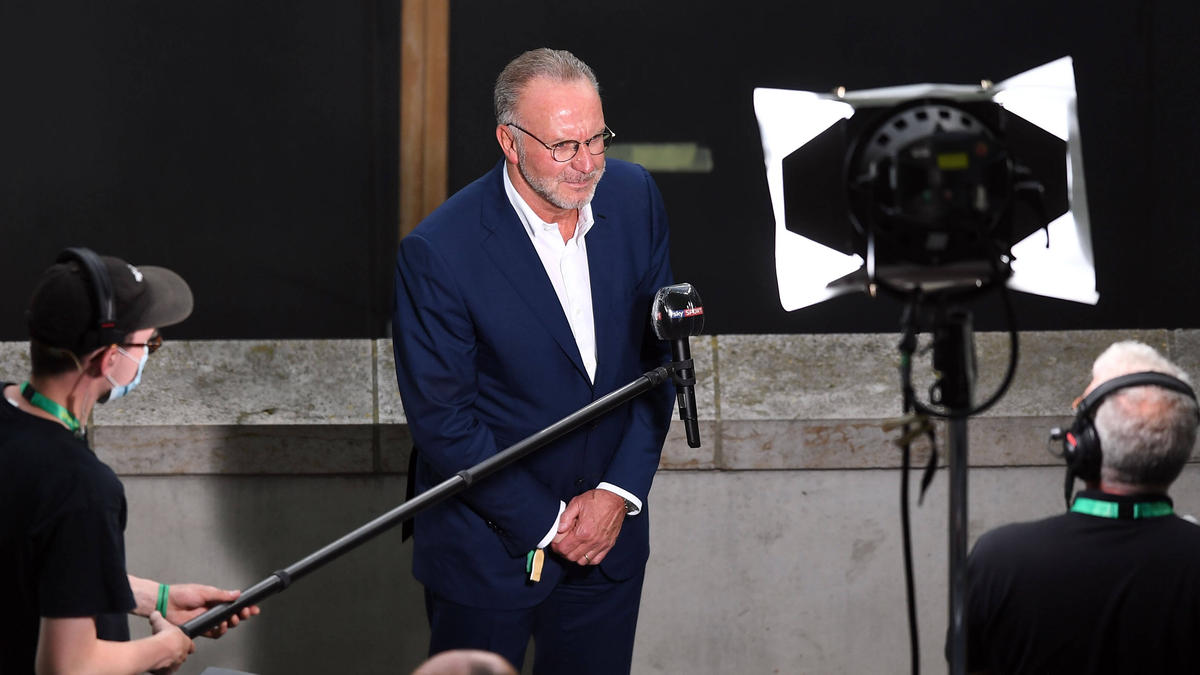 Sprach über zahlreiche Themen rund um den FC Bayern: Karl-Heinz Rummenigge Sprach über zahlreiche Themen rund um den FC Bayern: Karl-Heinz Rummenigge
