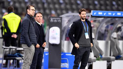 Arne Friedrich (r.) ist Sportdirektor von Hertha BSC
