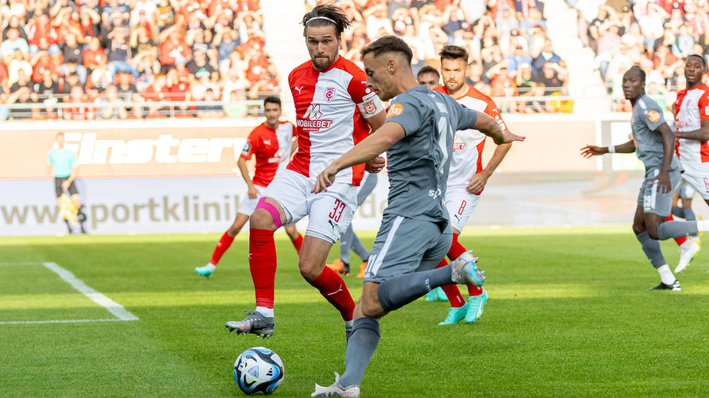 Hallesche FC gewinnt gegen Rot-Weiss Essen