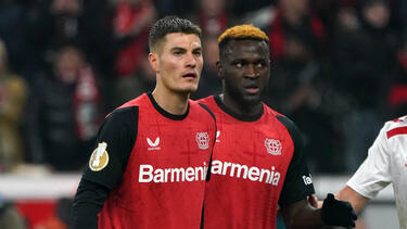 Patrik Schick (l.) könnte Bayer 04 im Sommer verlassen