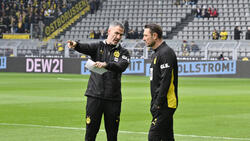 Shad Forsythe hier mit BVB-Co-Trainer Robert Kovac