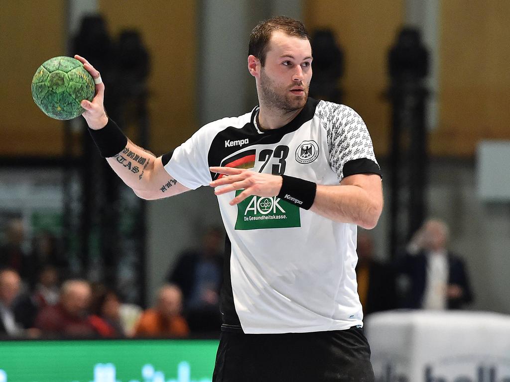 Steffen Fäth hat sich im Testspiel gegen Island eine Rückenprellung zugezogen