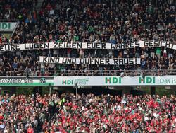 Unversöhnlich: Hannover-Ultras gegen Klubchef Martin Kind