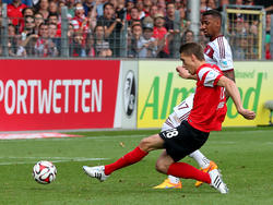 Nils Petersen erzielte das Siegtor für den SC Freiburg