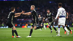 Ajax durfte auch gegen Tottenham jubeln