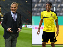 Weiter Transfer-Wirbel um Pierre-Emerick Aubameyang (r.)