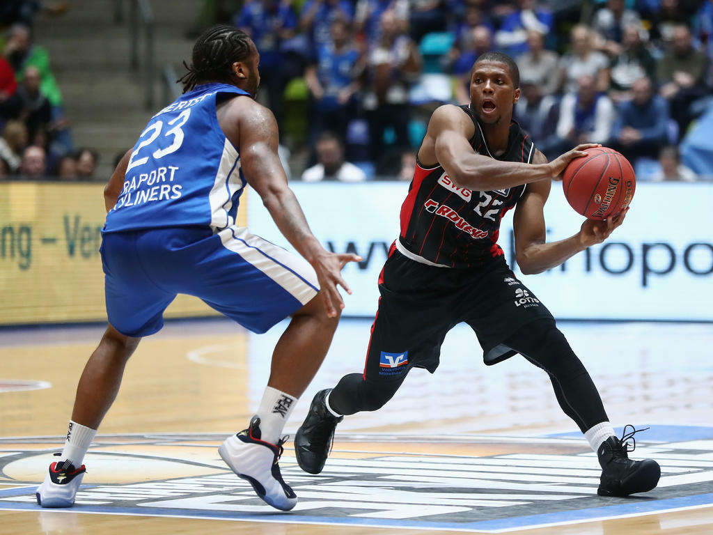 Cameron Wells war in Giessen sowohl Scorer, als auch Taktgeber Cameron Wells war in Giessen sowohl Scorer, als auch Taktgeber