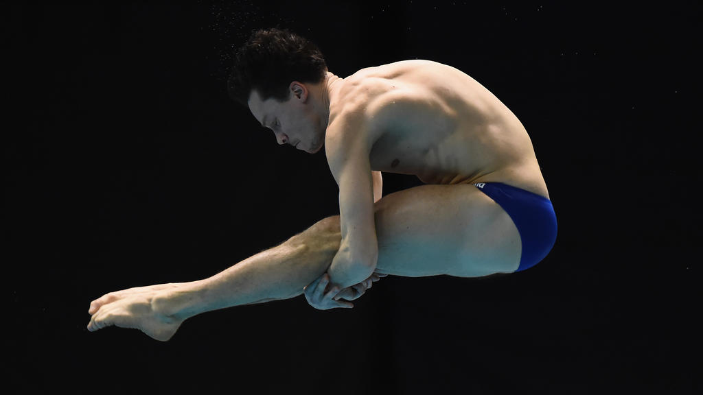 Patrick Hausding rettete sich ins Finale Patrick Hausding rettete sich ins Finale