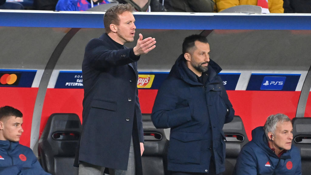 Julian Nagelsmann (l.) plagen beim FC Bayern Abwehrsorgen Julian Nagelsmann (l.) plagen beim FC Bayern Abwehrsorgen