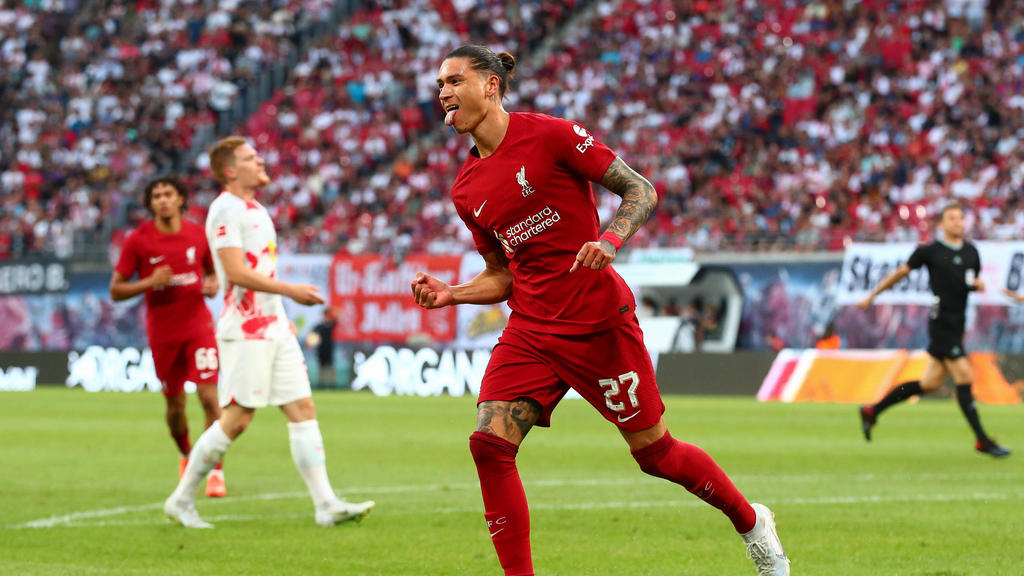 Erzielte gegen Leipzig einen Viererpack: Liverpools Neuzugang Darwin Núnez