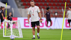 Bundestrainer Hansi Flick gibt den WM-Titel als Ziel aus