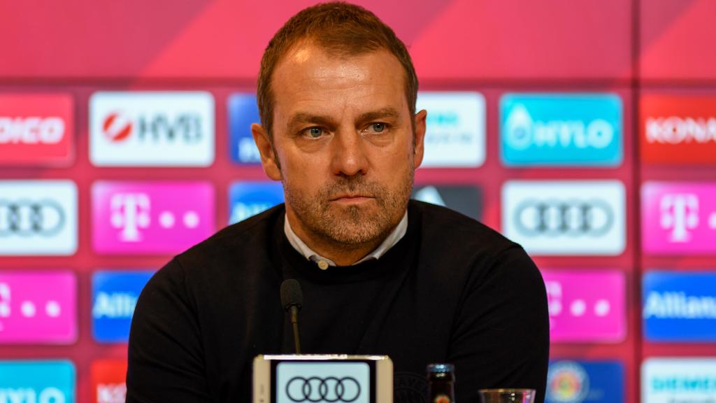 Hansi Flick will mit dem FC Bayern das Triple eintüten Hansi Flick will mit dem FC Bayern das Triple eintüten