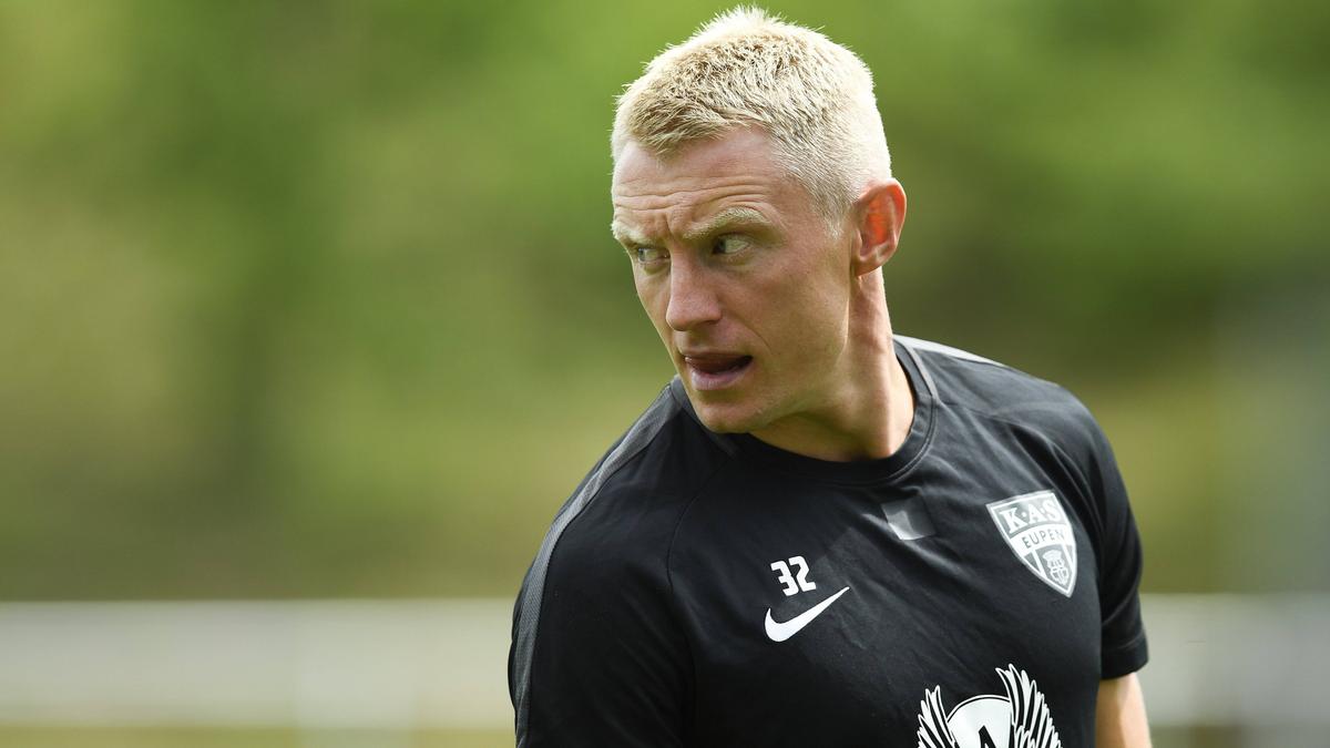 Ist Publikumsliebling beim belgischen Erstligisten KAS Eupen: Andreas Beck Ist Publikumsliebling beim belgischen Erstligisten KAS Eupen: Andreas Beck