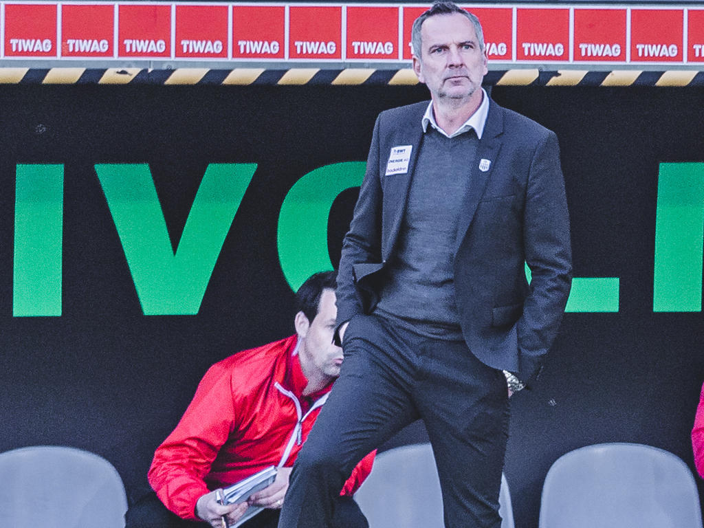 Schwer enttäuscht: LASK-Coach Dominik Thalhammer