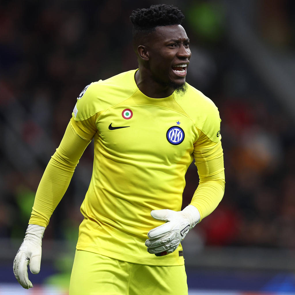 INTER MAILAND: Tor: André Onana - Note: 3,0