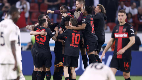 Im Video: Bayer Leverkusen erfüllt sich Final-Traum