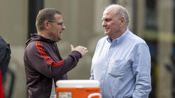 Max Eberl (li.) ist Sportvorstand beim FC Bayern