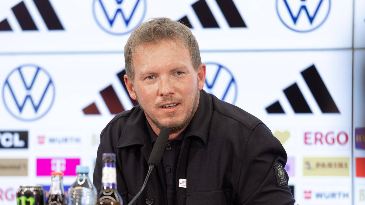 Julian Nagelsmann möchte mit der deutschen Fußball-Nationalmannschaft souverän in die WM-Qualifikation starten