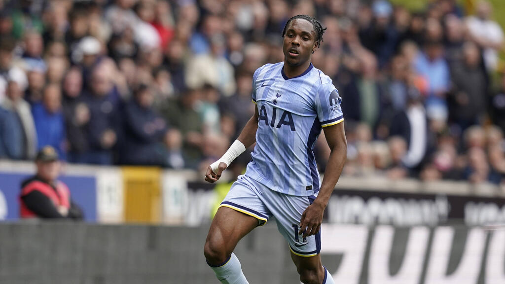 Mathys Tel ist vom FC Bayern an die Spurs ausgeliehen