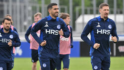 Aymen Barkok trainiert wieder auf Schalke