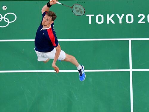 Marvin Seidel bei den Olympischen Spielen in Tokio in Aktion
