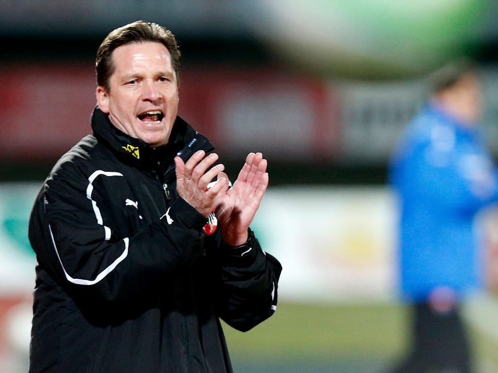 U21-Teamchef Werner Gregoritsch darf einen Sieg seiner Burschen bejubeln U21-Teamchef Werner Gregoritsch darf einen Sieg seiner Burschen bejubeln