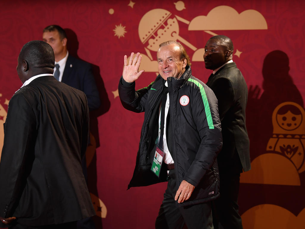 Coacht Nigeria bei der WM in Russland: Gernot Rohr Coacht Nigeria bei der WM in Russland: Gernot Rohr