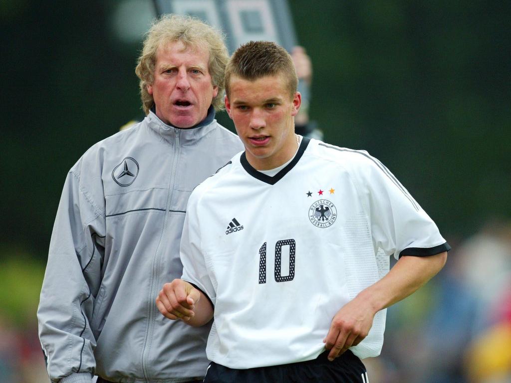 Lukas Podolski spielte schon früh für die deutschen Jugend-Nationalmannschaften