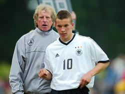 Lukas Podolski spielte schon früh für die deutschen Jugend-Nationalmannschaften