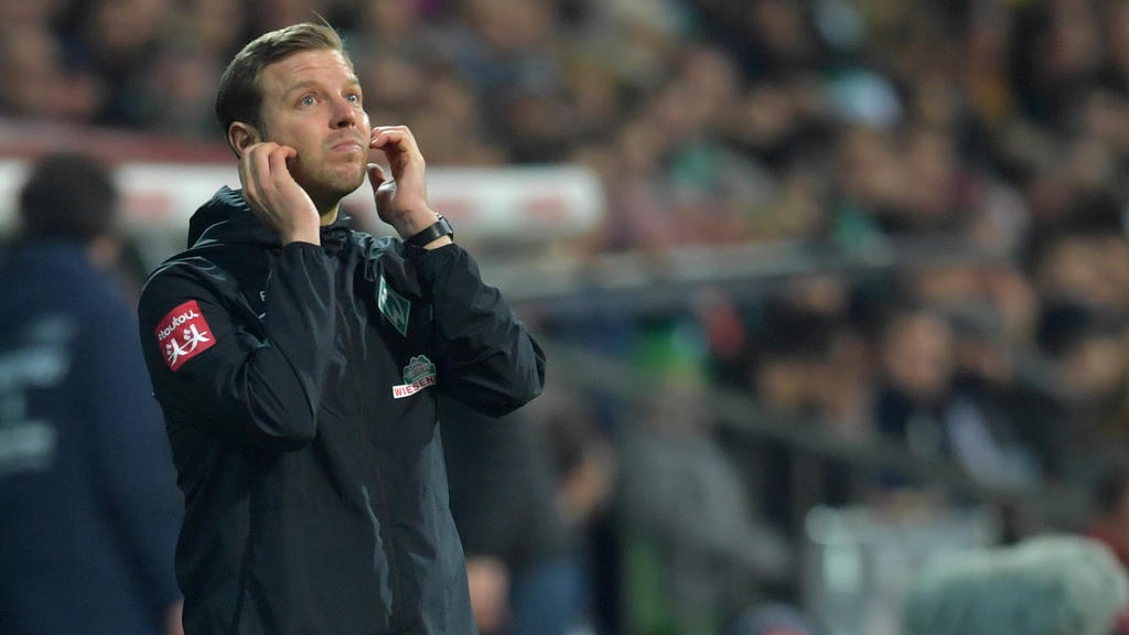 Florian Kohfeldt und Werder Bremen stecken mitten im Abstiegskampf