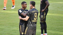Schätzen sich nach sieben gemeinsamen Jahren beim FC Bayern: David Alaba und Robert Lewandowski