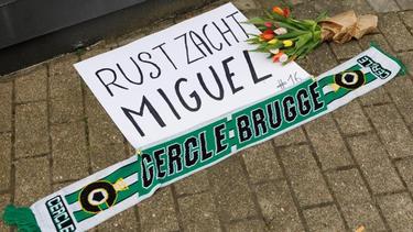 Cercle Brugge trauert im Torwart Miguel Van Damme