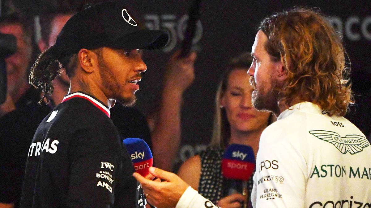 Teilen eine freundschaftliche Beziehung: Lewis Hamilton und Sebastian Vettel