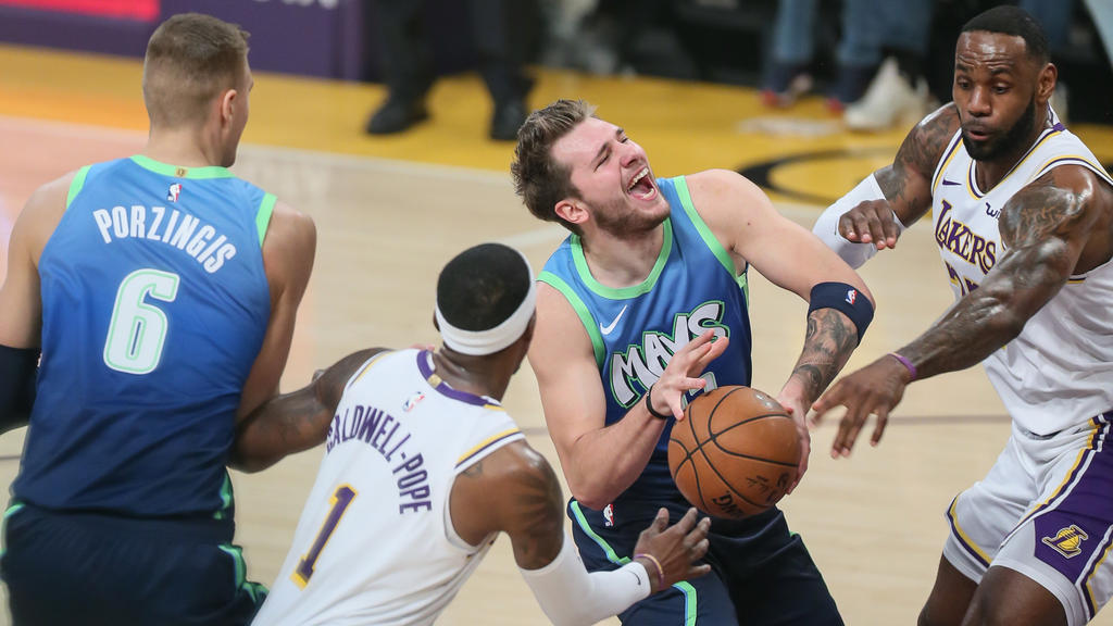 Luka Doncic und die Dallas Mavericks im Tief Luka Doncic und die Dallas Mavericks im Tief
