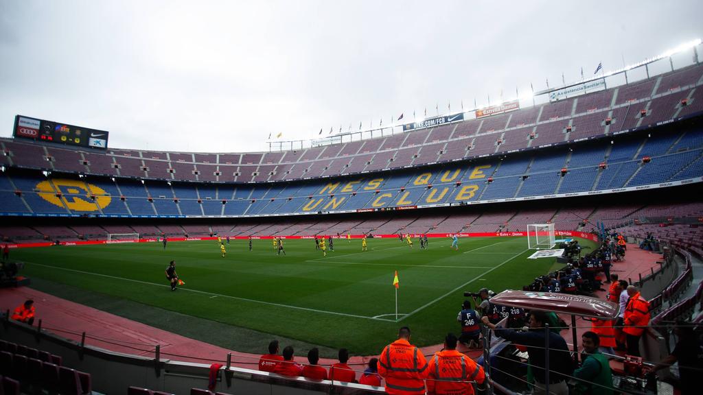 El Camp Nou permanecerá vacío durante el choque.