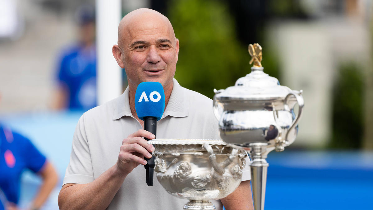 Die ehemaligen Tennisspieler Steffi Graf und Andre Agassi sind ein Ehepaar