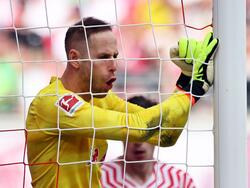 RB Leipzigs Torhüter Peter Gulacsi zeigte eine starke Leistung gegen den BVB