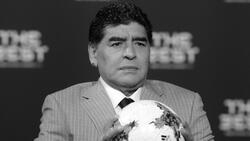 Die argentinische Fußballlegende Diego Maradona starb 2020 im Alter von 60 Jahren