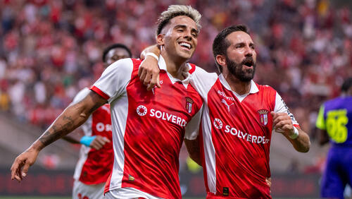 Rodrigo Zalazar (l.)  wechselte vor zwei Jahren nach Portugal