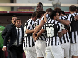 Juventus Turin kommt aus dem Jubeln kaum mehr raus