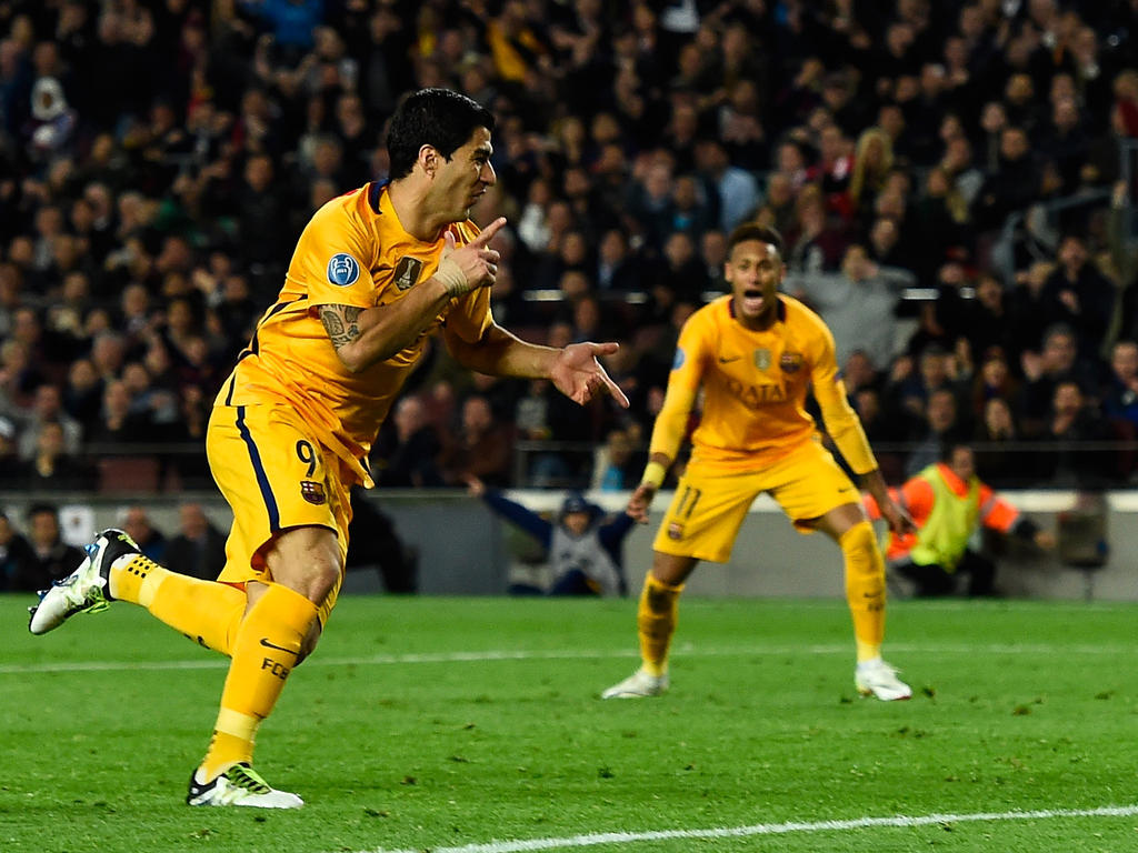 Luis Suarez traf gegen Atletico Madrid doppelt