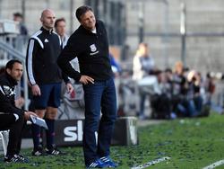 Falko Götz unterliegt bei seinem Debüt als Cheftrainer des FSV Frankfurt