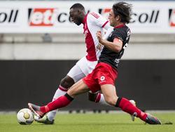 Geoffrey Castillion speelt dit seizoen niet meer voor Jong Ajax. 