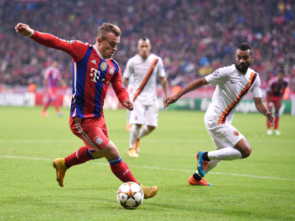 Xherdan Shaqiri (l.) ist der nächste Wunschtransfer von Inter Xherdan Shaqiri (l.) ist der nächste Wunschtransfer von Inter