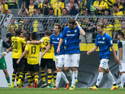 Borussia Dortmund durfte gleich sechsmal jubeln
