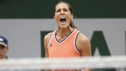 Andrea Petkovic zieht in das Achtelfinale ein